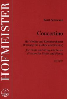 Concertino für Violine und Streichorchester 