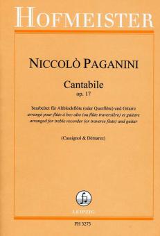 Cantabile, op. 17 