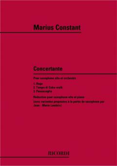Concertante pour Saxopohone Alte et Orchestre 