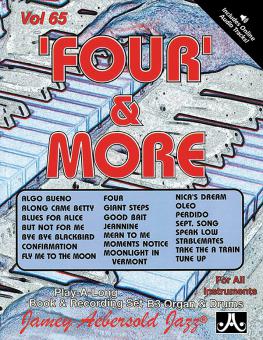 Aebersold Vol.65 Four And More 