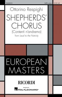 Shepherds' Chorus From Laud To The Nativity Contenti N'andremo 