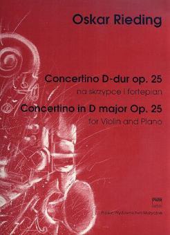 Concertino In D Major Op. 25 For Violin And Piano 