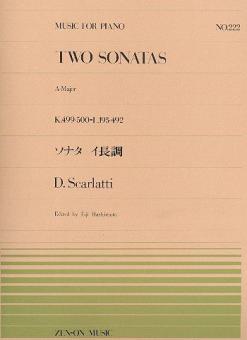 Sonatas K 499 & 500 