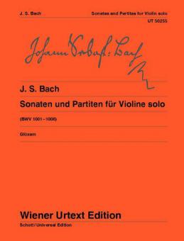 Sonatas y Partitas BWV 1001-1006 