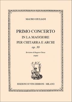 Prima Concerto in La Maggiore op. 30 