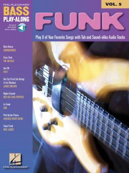 Bass Play-Along Vol. 5: Funk Bass 
