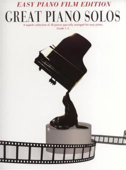 Great Piano Solos: Easy Piano Film Edition 