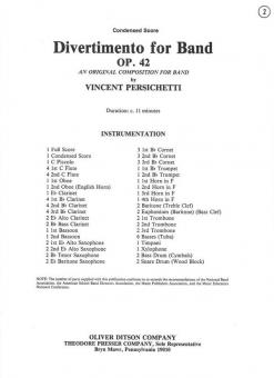 Divertimento For Band Op.42 