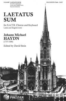 Laetatus Sum 