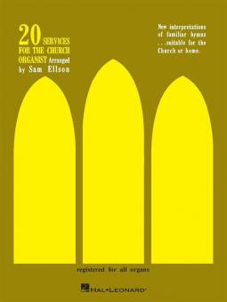 20 Services for the Church Organist 