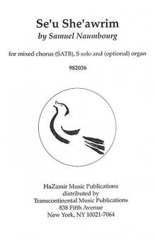 Se'U She'Awrim Solo (High), Optional Organ 