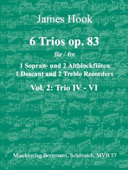 6 Trios op. 83 Vol. 2: Trios 4-6 