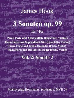 3 Sonaten op. 99 Vol. 2: Sonata in G Major 