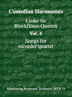 Songs for Recorder Quartet 4 