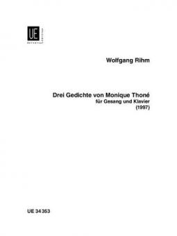 3 Gedichte von Monique Thoné 