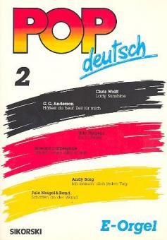 German Pop Songs for electronic organ Vol. 02 