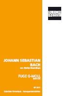 Fuge in g-Moll aus BWV 578 