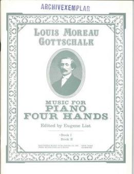 Music for Piano Four Hands I 