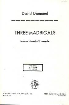 Three Madrigals 