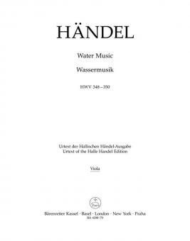 Wassermusik HWV 348-350 