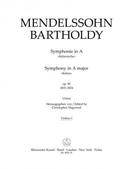 Symphonie A-Dur op. 90 