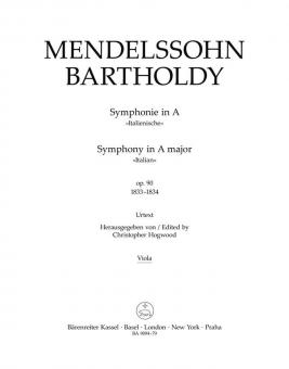 Symphonie A-Dur op. 90 