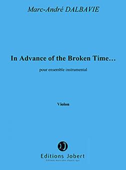 In advance of the broken time 