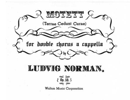 Motett (Terrae Cedunt Curae) 