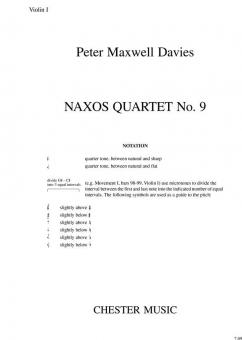 Naxos Quartet No. 9 