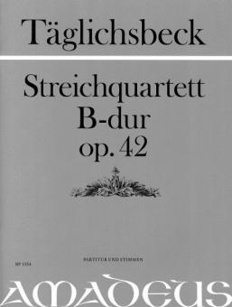Quartet in B flat major op. 42 