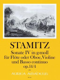 Sonata a tre IV in g minor op. 14/4 