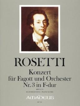 Concerto No. 3 in F major - Murray RWV C75 