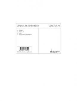 Character Pieces GeWV 131 
