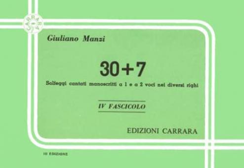 Solfeggi Cantati Manoscritti 