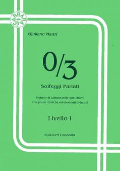 0/3 Solfeggi Parlati Vol. 1 