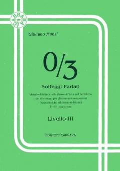 0/3 Solfeggi Parlati Vol. 3 