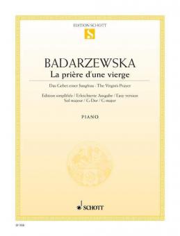 The Virgin's Prayer G Major Standard