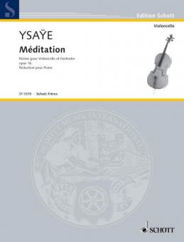 Méditation op. 16 Standard