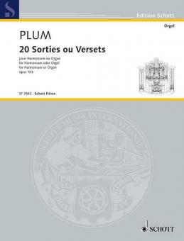 20 Sorties ou Versets op. 103 Standard