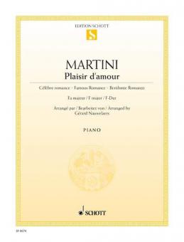 Plaisir D'Amour F Major Standard