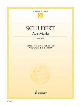 Ave Maria E Flat Major Op. 52/6 Standard