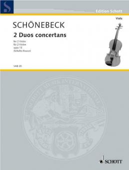 2 Concertante Duos Op. 13 Standard