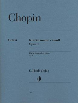 Piano Sonata in c minor Op. 4 
