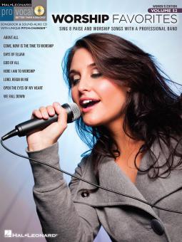 Pro Vocal Vol. 52: Worship Favorites 