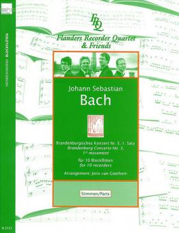 Brandenburgisches Konzert Nr. 3 BWV 1048, 1.Satz 