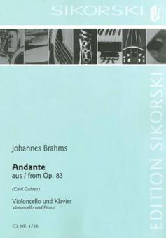 Andante from Op. 83 