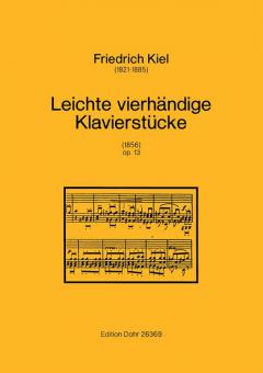 Leichte vierhändige Klavierstücke 