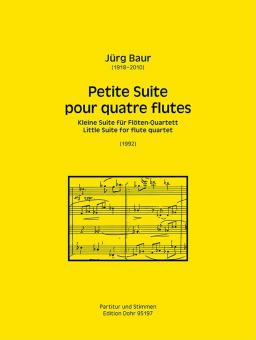 Petite Suite pour quatre flutes 