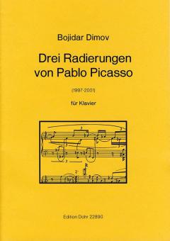 Drei Radierungen von Pablo Picasso 