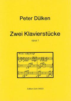 Zwei Klavierstücke 